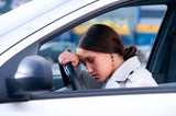 Тревога безопасности водителя - оставайтесь во время вождения